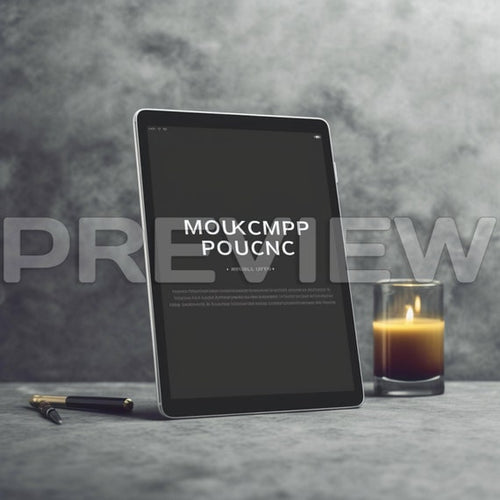 Minimalist Portrait Undated Digital Planner Preview