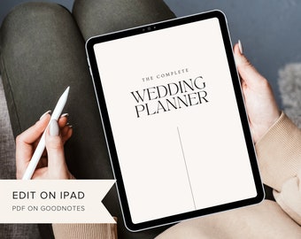 Ultimate Wedding Planner Digital & Printable Preview